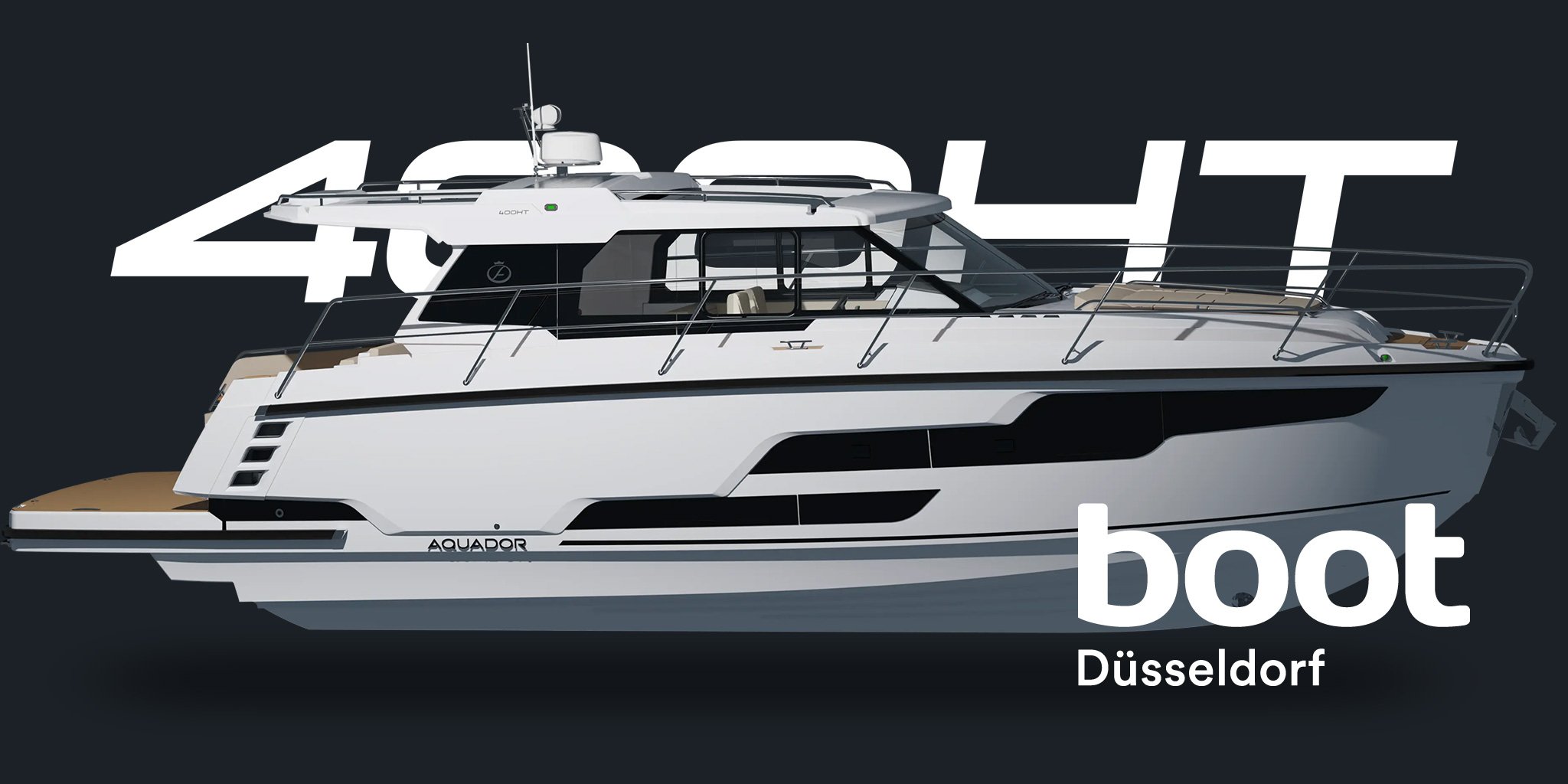 Busuttil Marine Invites You to the Premiere of the Aquador 400 HT at boot Düsseldorf 2025